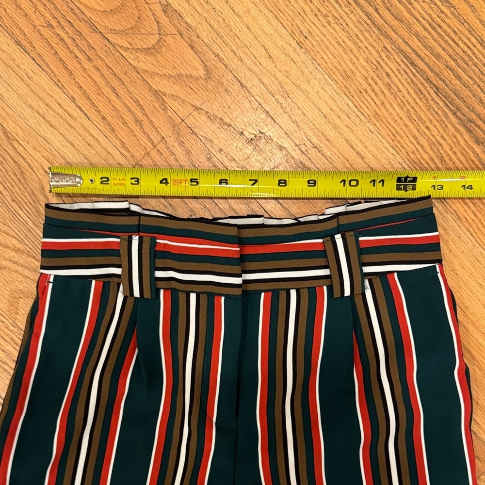 Express Striped Knit Pants with Earthy Tones Size: XS B185 - Picture 4 of 9